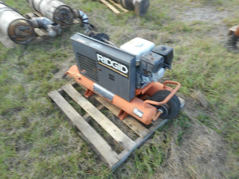 Ridgid Air Compressor c/w 5.5 Honda Gas Engine