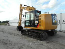 2017 CAT 313F Hydraulic Excavator, 28" Pads, CV, QH, Piped c/w Reverse Came