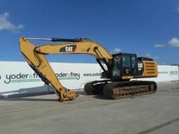 2014 CAT 336EL Hydraulic Excavator, 34" Pads, Cab, c/w A/C, QH, Reverse Cam