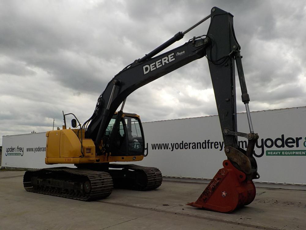 2012 John Deere 225D LC Hydraulic Excavator, 32" Pads (5,523 Hours)