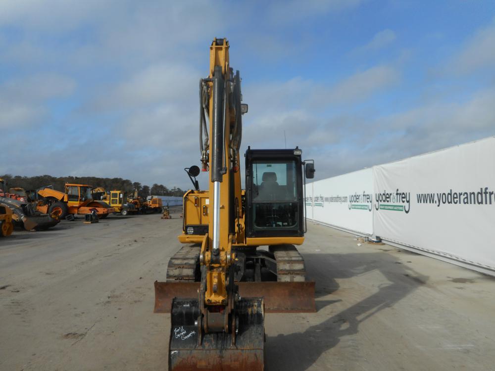 2016 CAT 307 Hydraulic Excavator, 18'' Pads, Rubber Tracks, Blade, Offset,