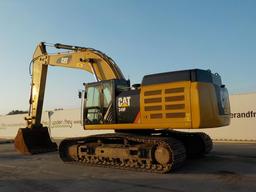 2016 CAT 349FL Hydraulic Excavator, 34" Pads,  Piped c/w Reverse Camera, A/