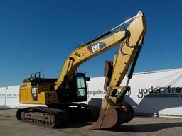 2015 CAT 326F Hydraulic Excavator, 28" Pads, CV, Piped **Warranty available