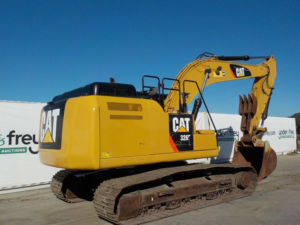2015 CAT 326F Hydraulic Excavator, 28" Pads, CV, Piped **Warranty available
