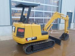 Mitsubishi ME20 Mini Excavator, Rubber Tracks, Blade, Offset (2,665 Hours)