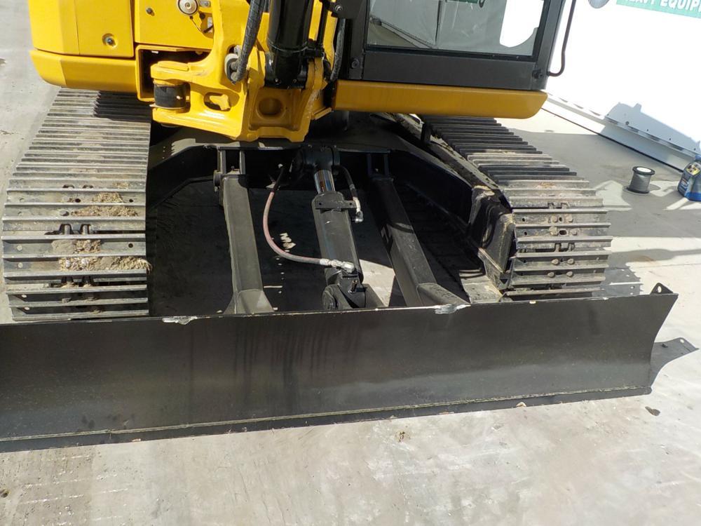 2014 CAT 308E2CR 18" Rubber Block Pads, Blade, Offset, CV, QH, Piped, Aux.