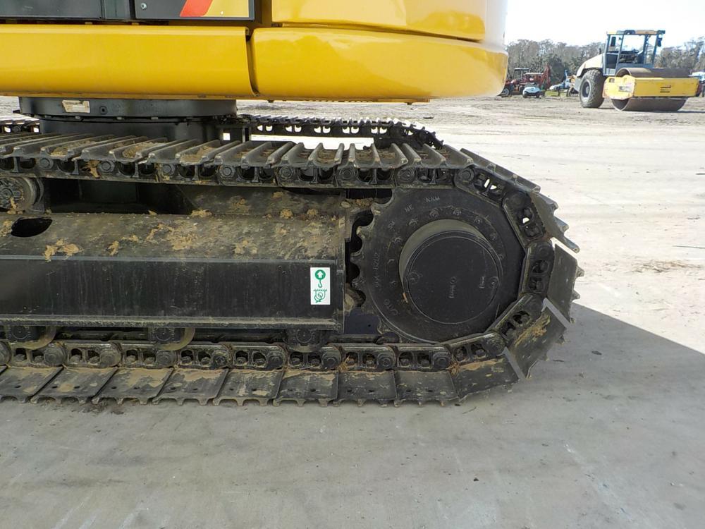 2014 CAT 308E2CR 18" Rubber Block Pads, Blade, Offset, CV, QH, Piped, Aux.