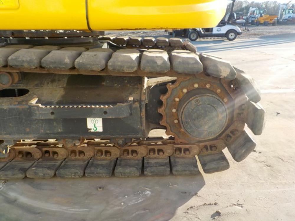 2018 Komatsu PC80MR-5 Hydraulic Excavator, 18" Rubber Block Pads, Blade, Of