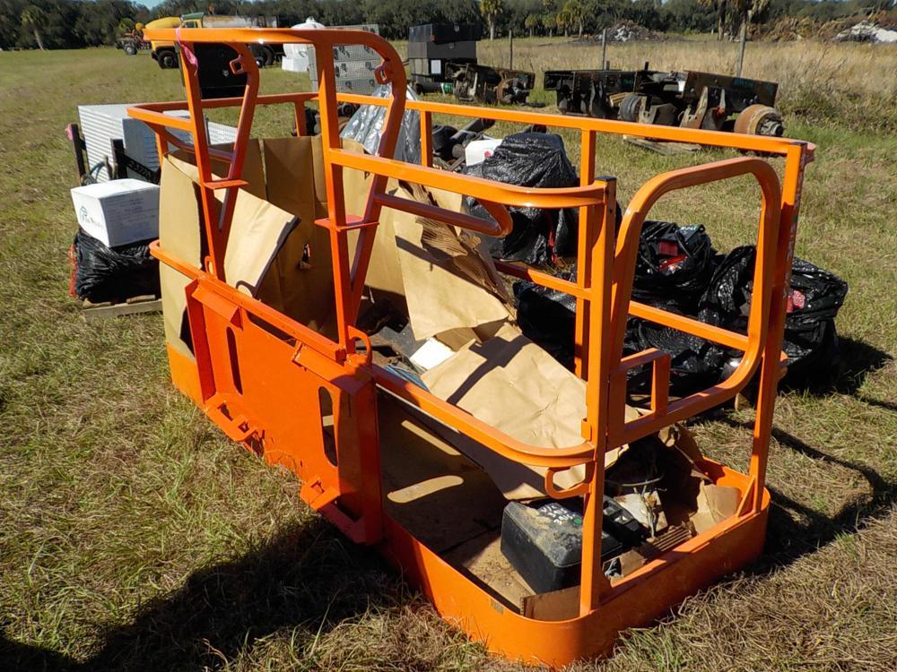 8' Working Platform to suit Skidsteer Loader