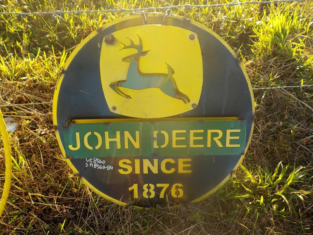 John Deere Sign