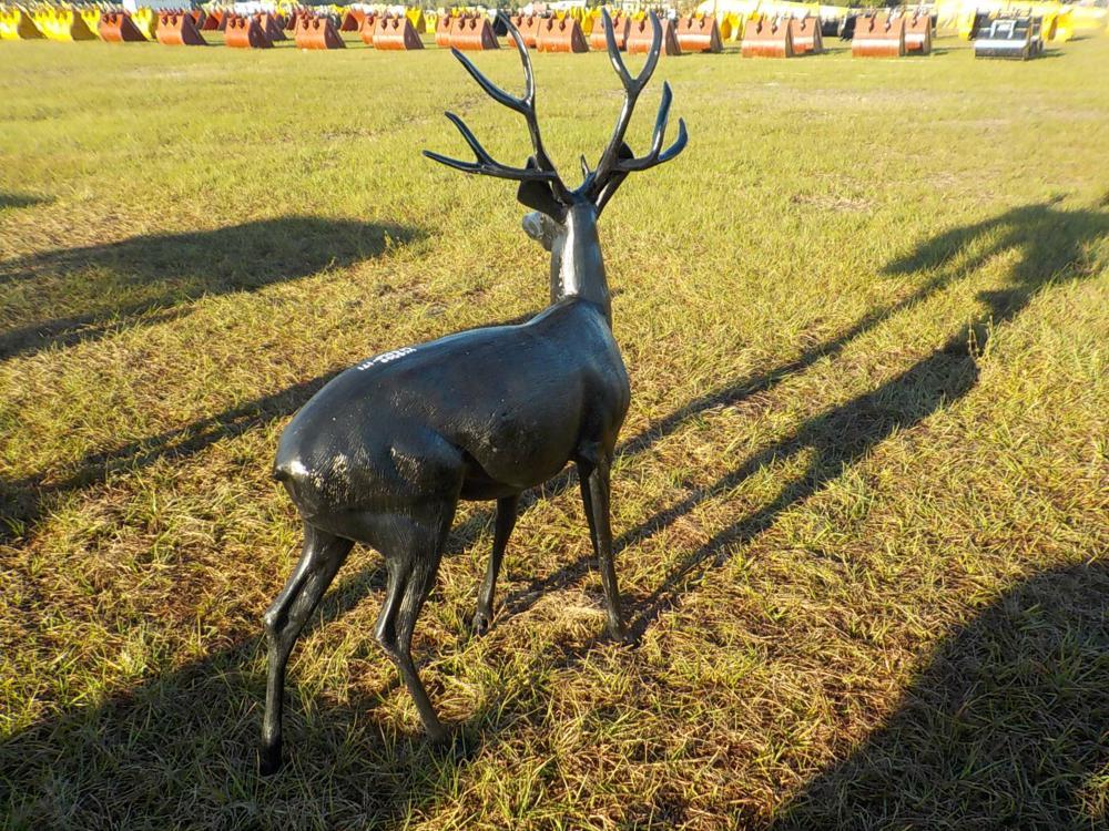 Life Size Aluminum Deer