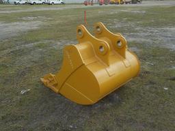 Tiger  42" Bucket, 80mm Pins to suit 20 Ton Excavator c/w Side Cutters, Rei