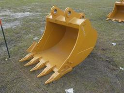 Tiger  42" Bucket, 80mm Pins to suit 20 Ton Excavator c/w Side Cutters, Rei