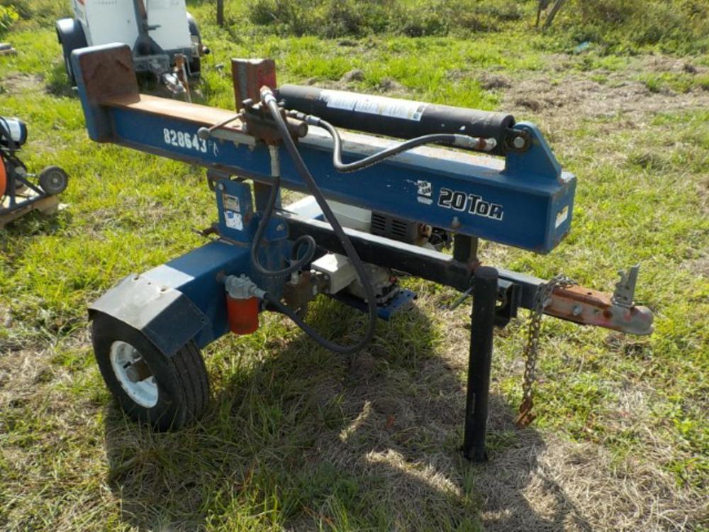 Iron & Oak Single Axle 20 Ton Log Splitter