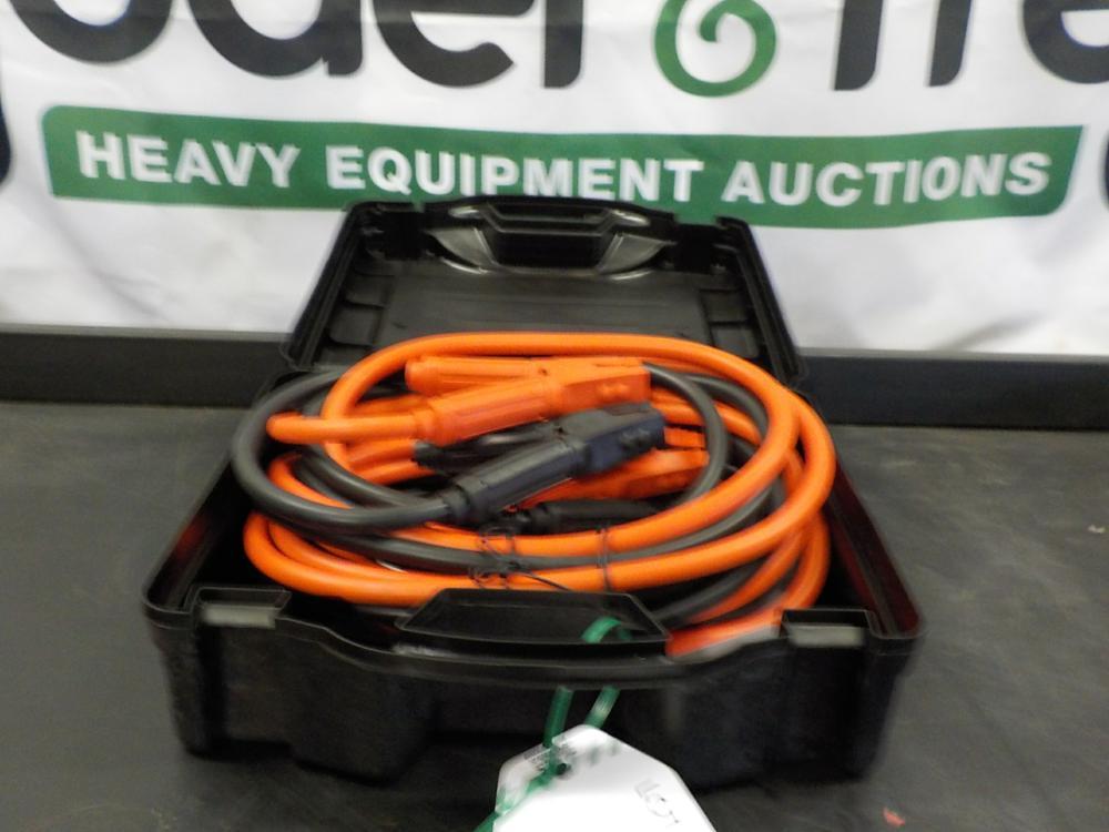 1 Ga 25ft Heavy Duty Booster Cables - Unused