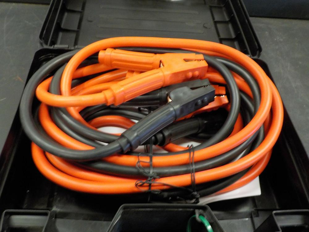 1 Ga 25ft Heavy Duty Booster Cables - Unused