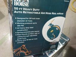 Iron Horse 3/8" X 50' Automatic Hose Reel - Unused