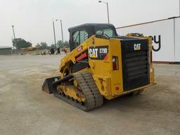 2019 Caterpillar 279D Tracked Skidsteer Loader c/w Cab, A/C, Aux Hydraulics