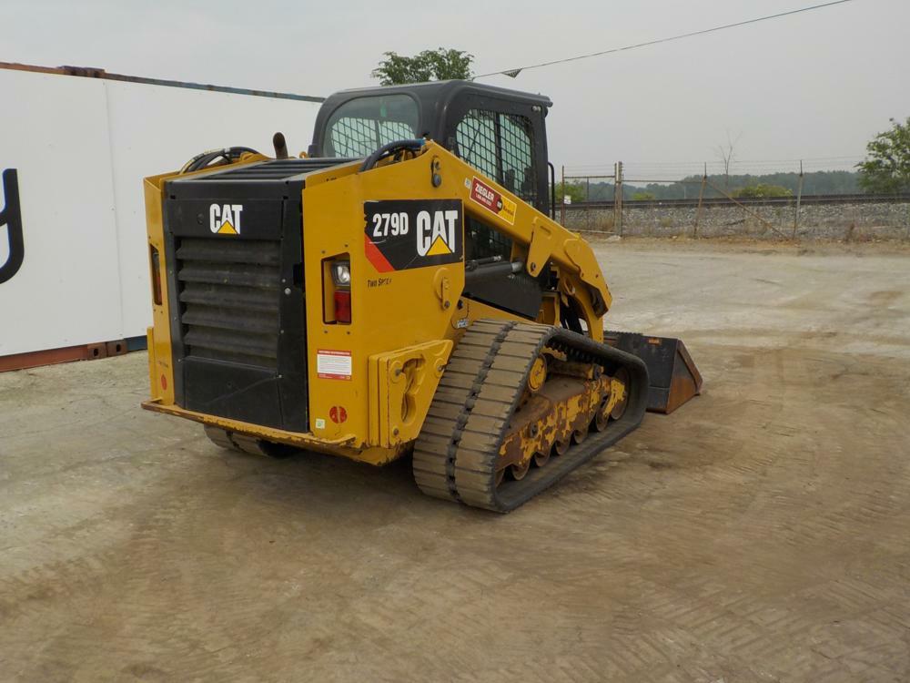 2019 Caterpillar 279D Tracked Skidsteer Loader c/w Cab, A/C, Aux Hydraulics