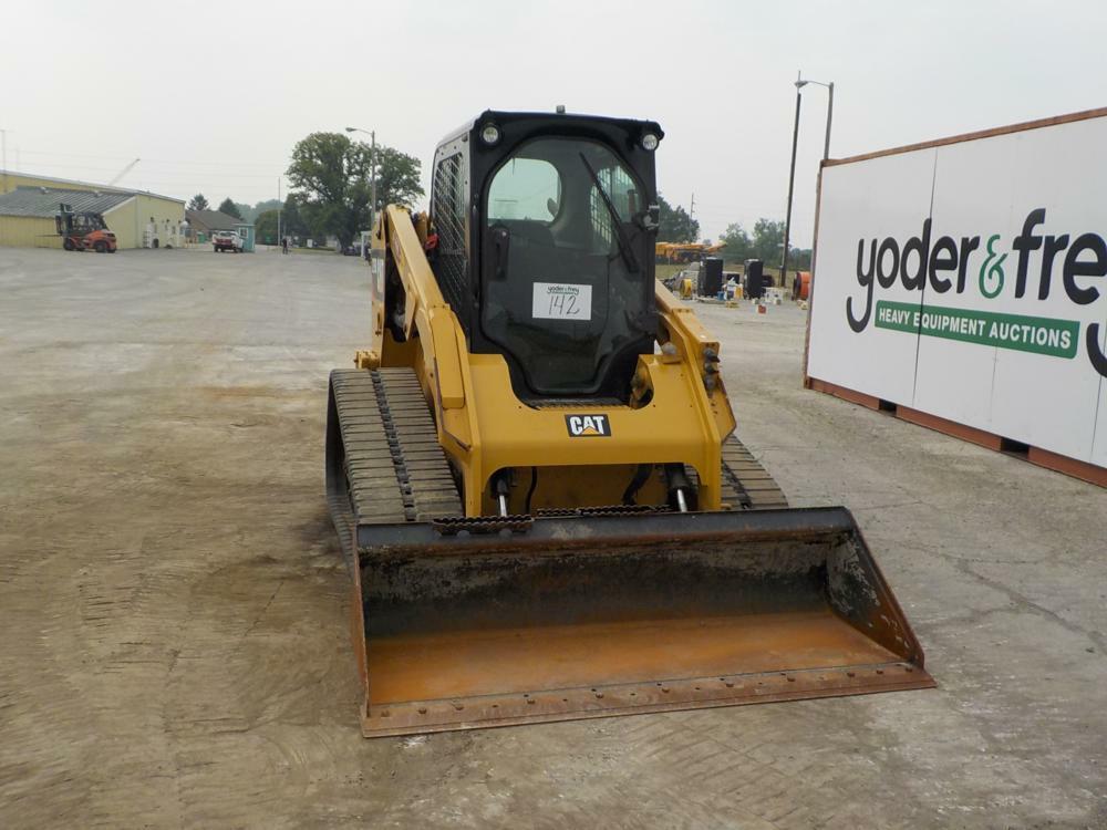 2019 Caterpillar 279D Tracked Skidsteer Loader c/w Cab, A/C, Aux Hydraulics