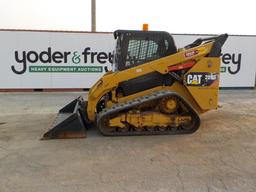 2017 Caterpillar 289D Tracked Skidsteer Loader c/w Cab, Bucket, Rubber Trac