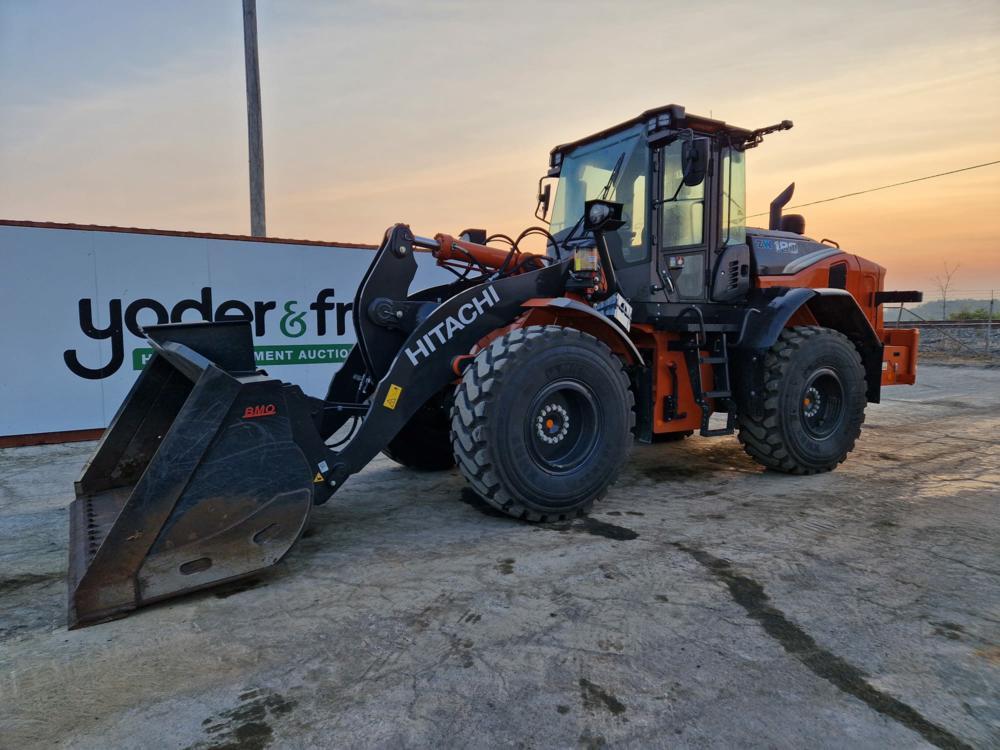 2022 Hitachi ZW180-7 Wheeled Loader c/w High Speed, Cab, A/C, QH, Bucket, A