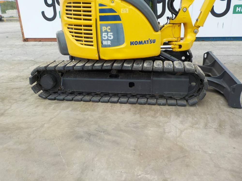 2017 Komatsu PC55MR-3 Excavator c/w Cab, Rubber Tracks, Blade, Offset, Aux