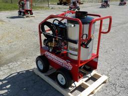 Easy Clean 4000 GOLD HP  Pressure Washer c/w 15HP Gas Engine, Electric Star