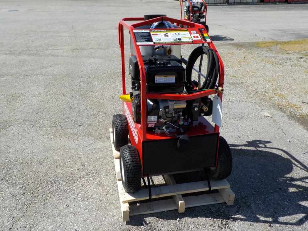 Easy Clean 4000 GOLD HP  Pressure Washer c/w 15HP Gas Engine, Electric Star