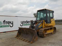 2008 John Deere 605C Crawler Loader c/w Cab, Steel Tracks, Bucket