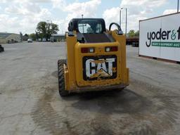 2011 Caterpillar 246C Skidsteer Loader c/w Cab, Bucket, High Flow XPS, Aux