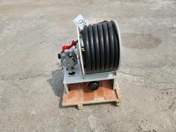 Diesel Fuel Reel 50'  Metered c/w HD 12V Pump - Unused