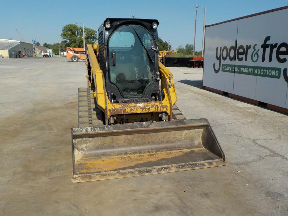 2015 Caterpillar 249D Tracked Skidsteer Loader c/w Cab, Bucket, Rubber Trac