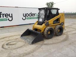 2011 Caterpillar 226B Skidsteer Loader c/w Cab, Aux Hydraulics, Bucket