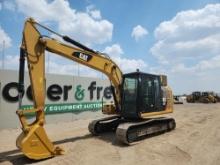 2018 Caterpillar 312F Excavator c/w 28"/700mm Pads, Bucket, A/C, Rear View