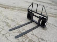 2023 Mower King SA 4' Forklift Attachment to suit Skidsteer - Unused