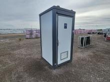 2023 Bastone  110V Portable Toilets c/w Single Closestool, 4' x 4' x 8' - U