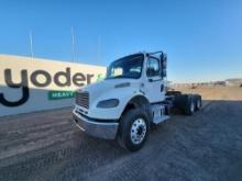 2013 Freightliner M2 Tandem Truck Tractor,Day Cab, Cummins ISC Engine, Eato