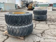 20.5R25 Tires and Rims to suit Loader (4 of)