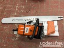 Unused Newly Manufactured 660 Chainsaw, 92cc c/w Extra Bar. 36”...... Bar & 25”...... Bar and Full C