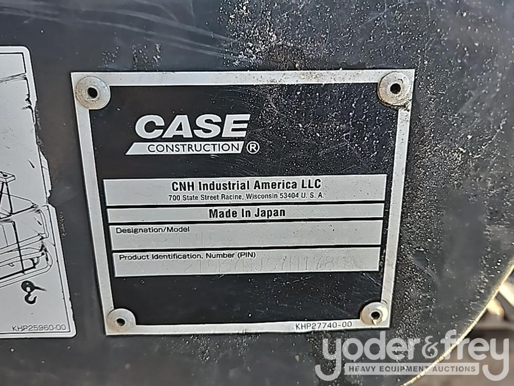2018 Case CX210