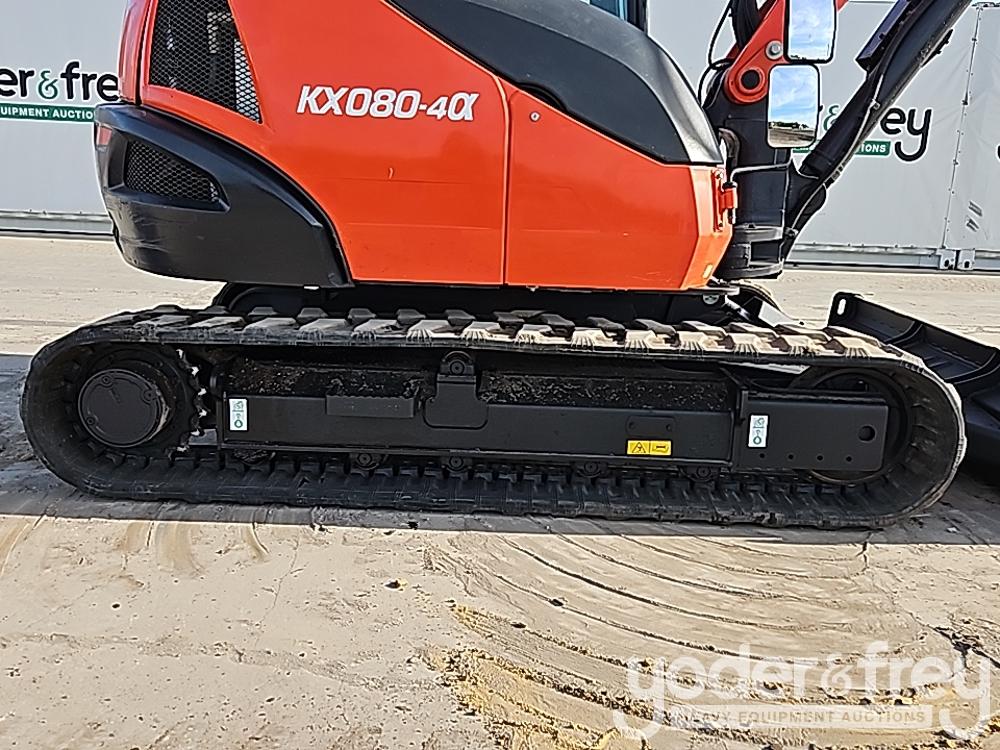 2018 Kubota KX080-4A