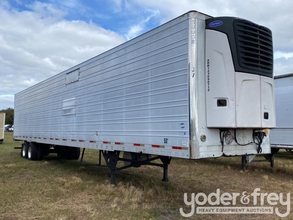 2005 Utility Tandem Axle Refridgerated Van Trailer, GVWR 65,000 lb, WT#14,000 lbs