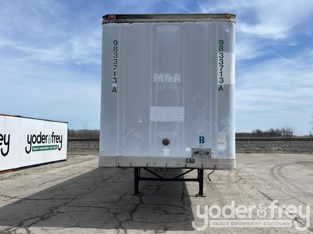 1998 Trailmobile 53' x 102'" Dry Van Swing Door Trailer, 65,000lb GVWR