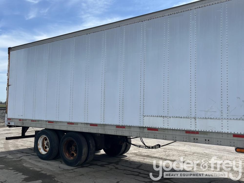 1998 Trailmobile 53' x 102'" Dry Van Swing Door Trailer, 65,000lb GVWR