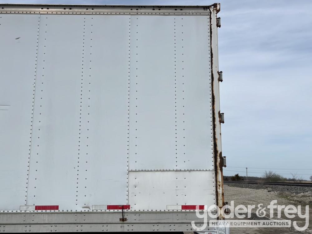 1996 Stoughton 53' x 102'" Dry Van Swing Door Trailer, 70,000lb GVWR