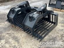 Unused 69" Stout Grapple to suit Skidsteer