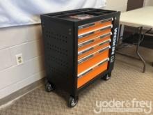 Unused Wokin 6 Drawer Rolling Tool Chest (163 pcs)