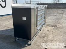 Unused 7' HD Work Bench c/w Tool Box, 10 Drawers, 2 Cabinets