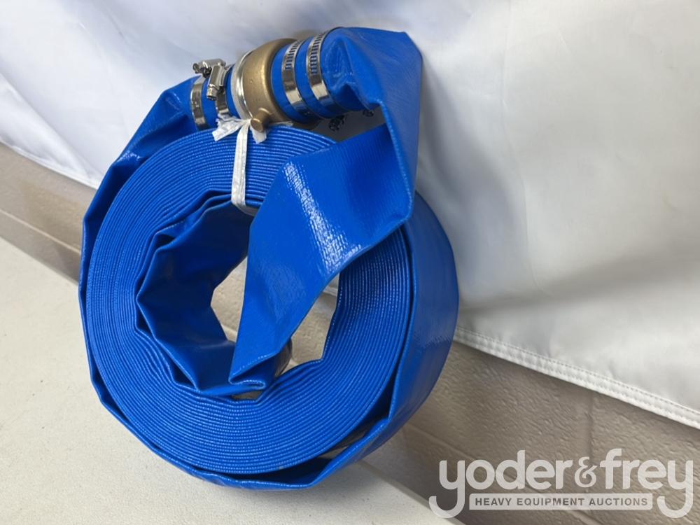 Unused 2" x 50" Discharge Water Hose